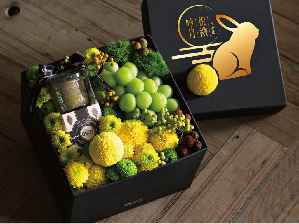 ．中秋主題花禮