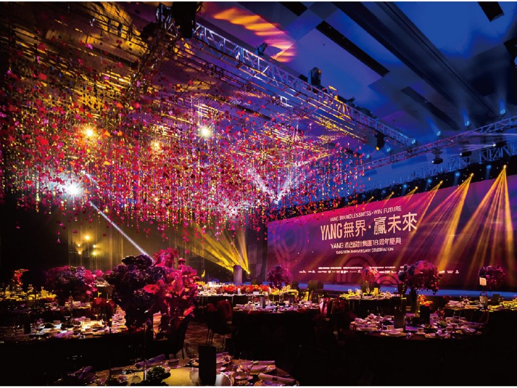 ．YANG酒店設計集團 18周年慶花藝設計