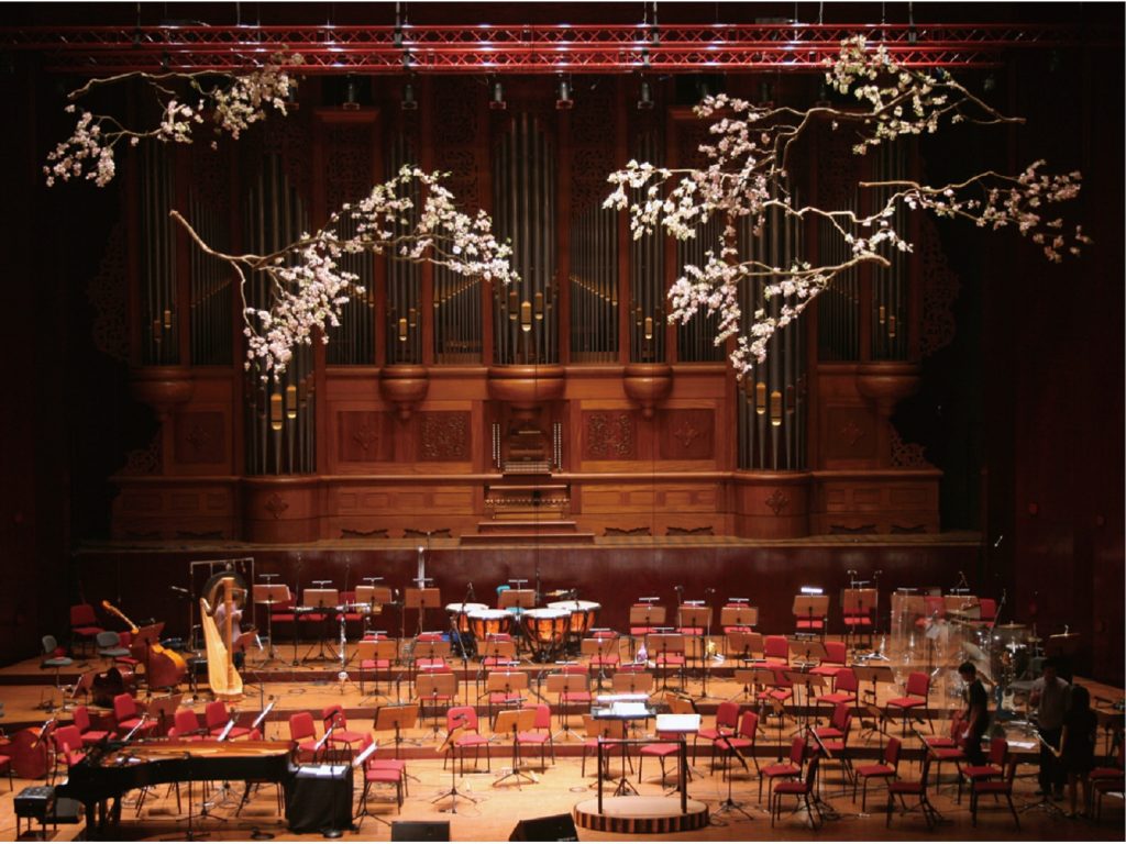 ．海莉演唱會 國家音樂廳 花藝設計